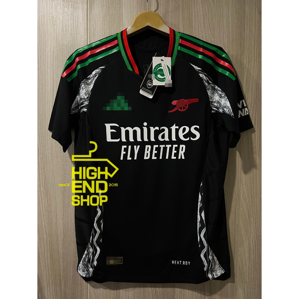 ใหม่ล่าสุด!! 2024/25 เสื้อบอล เกรด Player อาเซน่อล Away เยือน เสื้อเปล่า หรือ พร้อมอามและเบอร์ชื่อ