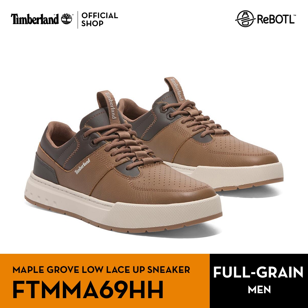 Timberland Men's MAPLE GROVE LOW LACE UP SNEAKER รองเท้าผู้ชาย (FTMMA69HH)
