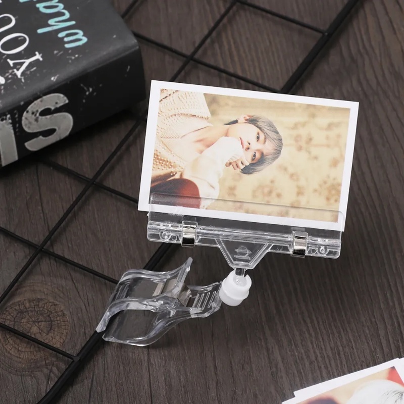 ที่หนีบป้ายราคา คลิปหนีบป้ายราคา ป้ายโฆษณาสินค้า  POP Advertising Clip Supermarket Pop Display Clip 3ขนาด - รูปที่ 3