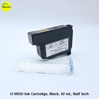 IJ-MS10 ตลับหมึกอิงค์เจ็ท สำหรับเครื่องพิมพ์อิงค์เจ็ทแบบมือถือทุกรุ่น ที่ไม่เข้ารหัส(ไม่มีชิป) สีดำ แห้งเร็ว
