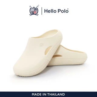 Hello Polo รองเท้าหัวโตแฟชั่น รองเท้านุ่ม สําหรับผู้หญิง และผู้ชาย ส้นหนา 3.5 ซม กันลื่นและทนทาน ลำลอง ไม่มีกลิ่น HP8037