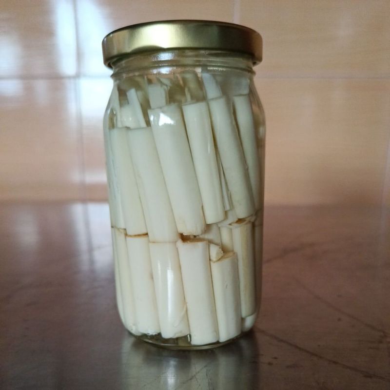 หวายยอดอ่อน เนื้อหวายปอกอ่อนสุกพร้อมปรุง 300กรัม*1กป.