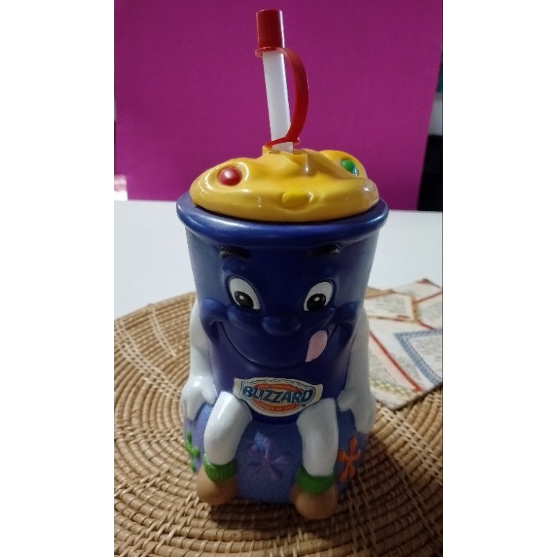 แก้วน้ำพลาสติก Bizzard daily queen ,Black canyon✋2