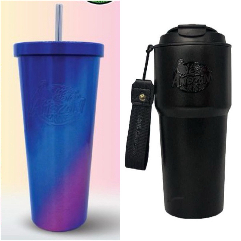 แก้วเก็บความเย็นจาก Cafe’ Amazon สีพิเศษเฉพาะช่องทางออนไลน์เท่านั้น กับ “Vivid Ombre Tumbler สี Blue Galaxy”