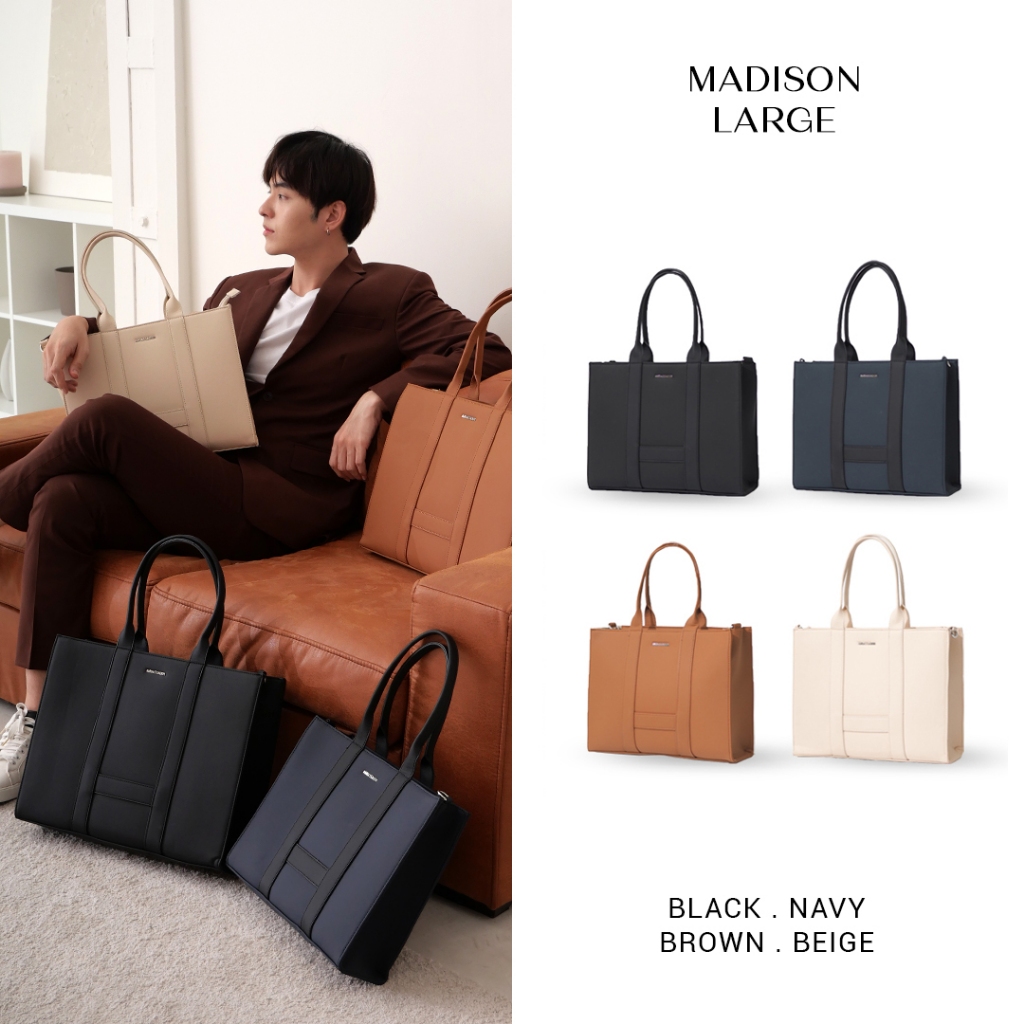 ABDSTORE | Madison Tote Bag - Large By Ambassador