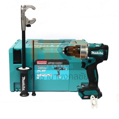 MAKITA สว่านกระแทกไร้สาย 13 มม. 40V HP001GZ01 เฉพาะเครื่อง