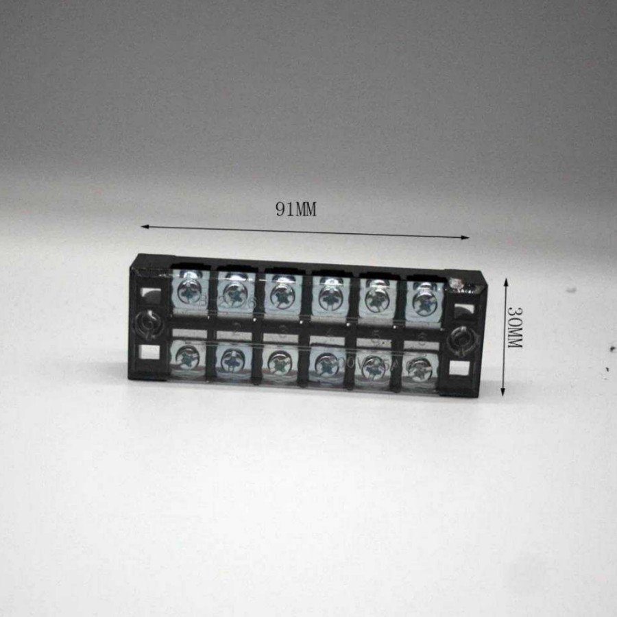 เทอร์มินอล 3 ช่อง 4 ช่อง 6 ช่อง 25A 600V TERMINAL BLOCK ขั้วต่อไฟฟ้า เทอมินอลต่อสายไฟ ราคาถูก - รูปที่ 7
