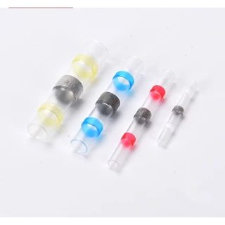 YP-320 ท่อหดตะกั่ว 50ชิ้น ท่อหดกันน้ำ ข้อต่อตะกั่ว แหวนตะกั่วกันน้ำ เชื่อมต่อสายไฟด้วยความร้อน ท่อหุ้มสายไฟ