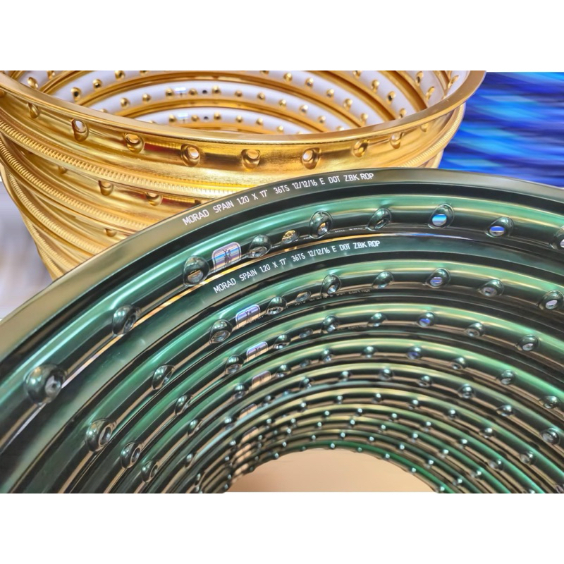 🎱ล้อทรงกลมงานตัวใหม่ เลเซอร์  MORAD ZBK ขนาด17/1/7 1.2