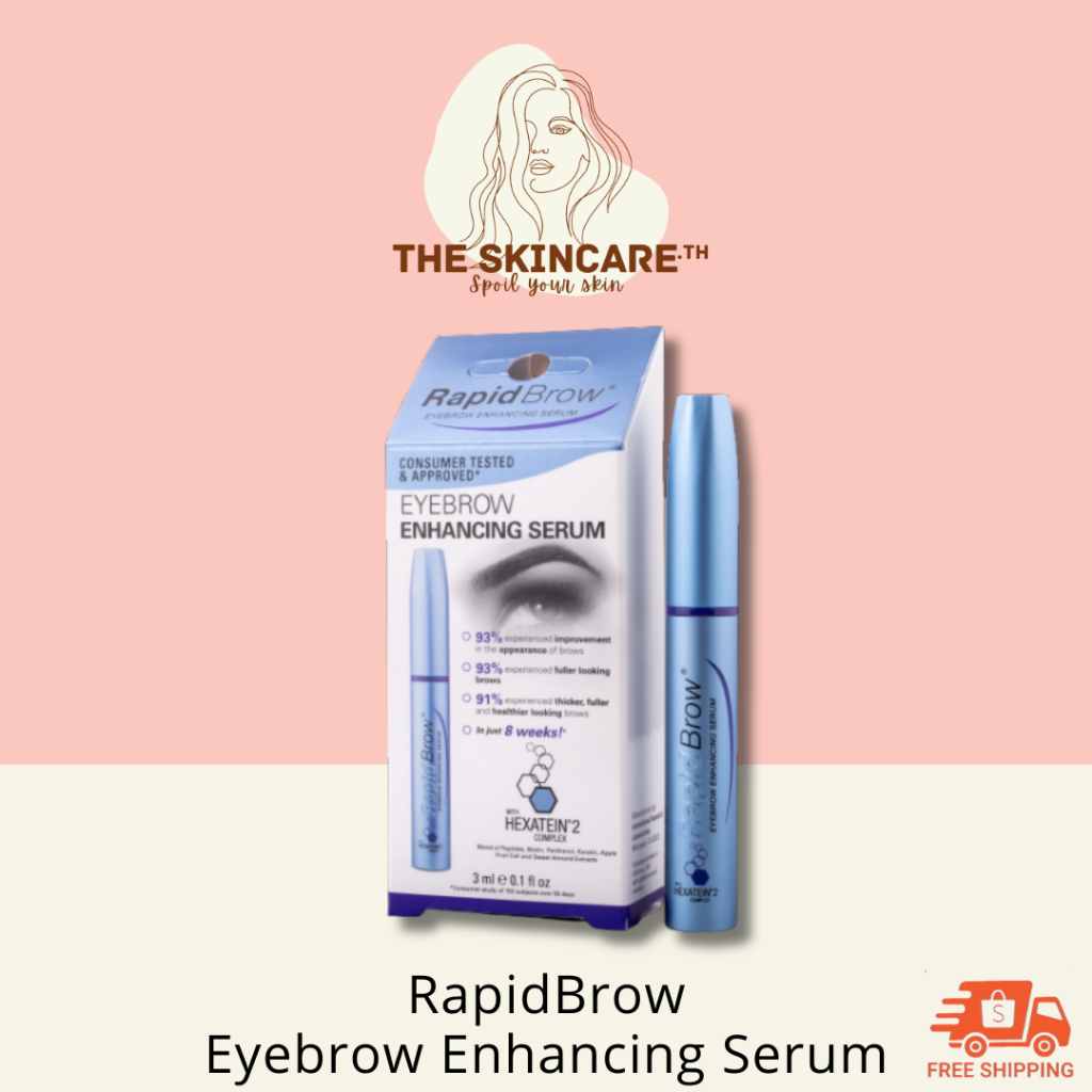 ⚡แท้💯 ส่งไว⚡ TheSkincare.TH | RapidBrow Eyebrow Enhancing Serum บำรุงขนคิ้ว ให้หนาขึ้น