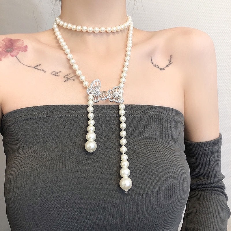 Vintage Jewelryเครื่องประดับไข่มุก สร้อยคอ เครื่องประดับชุดคุณผู้หญิง
