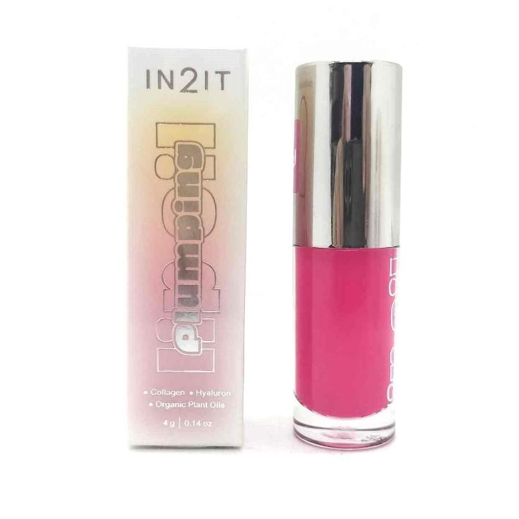 (สีใหม่) In2It Plumping Lip Oil 4g อินทูอิท พลัมพิ่ง ลิป 01-07 ริมฝีปาก Cosmetic ผู้หญิง