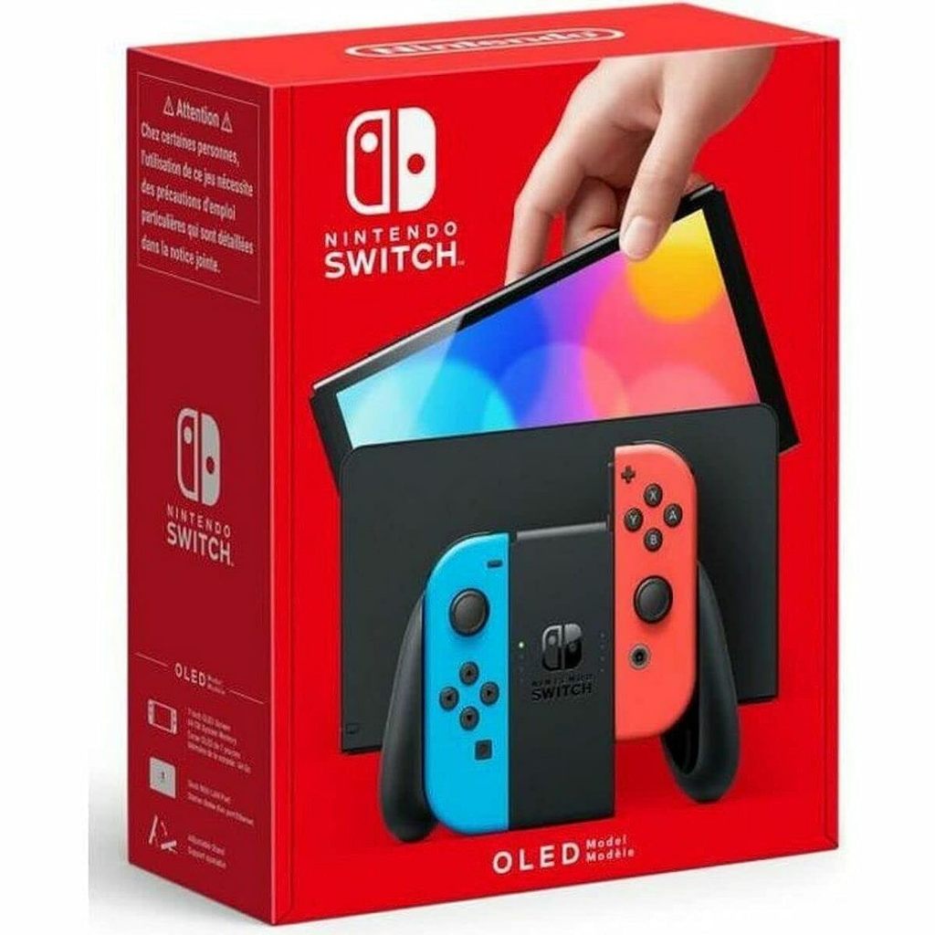เครื่อง Nintendo Switch OLED model Neon Red & Neon Blue Joy-Con