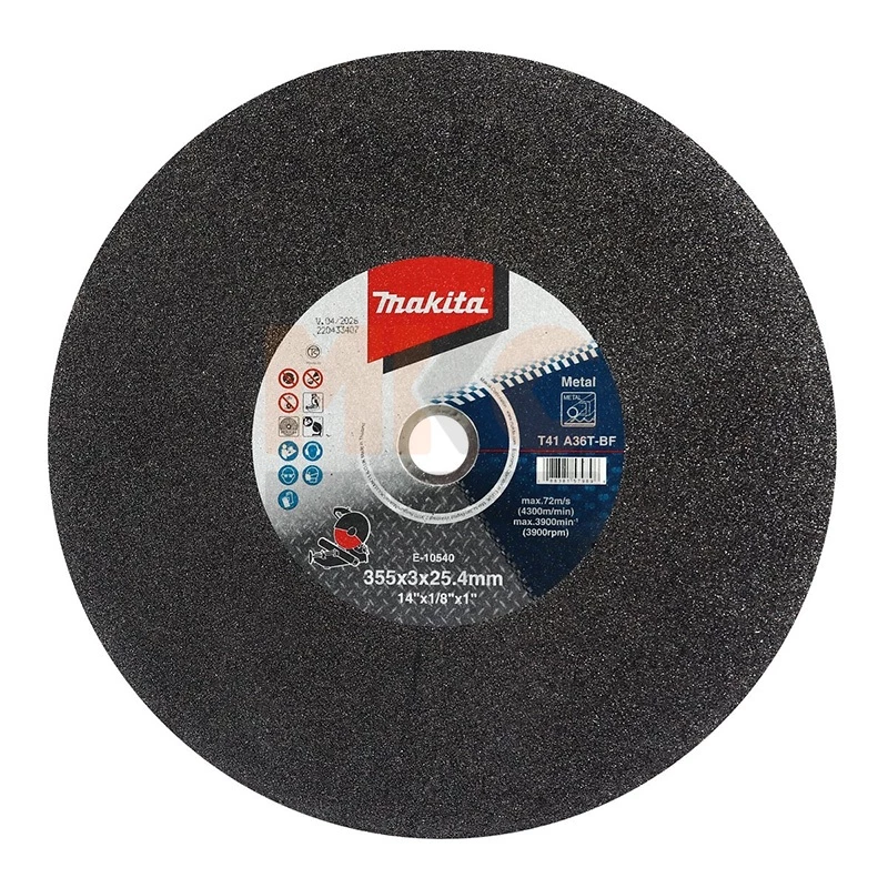 MAKITA ใบตัดเหล็ก 14"x3มม. A36T E-10540