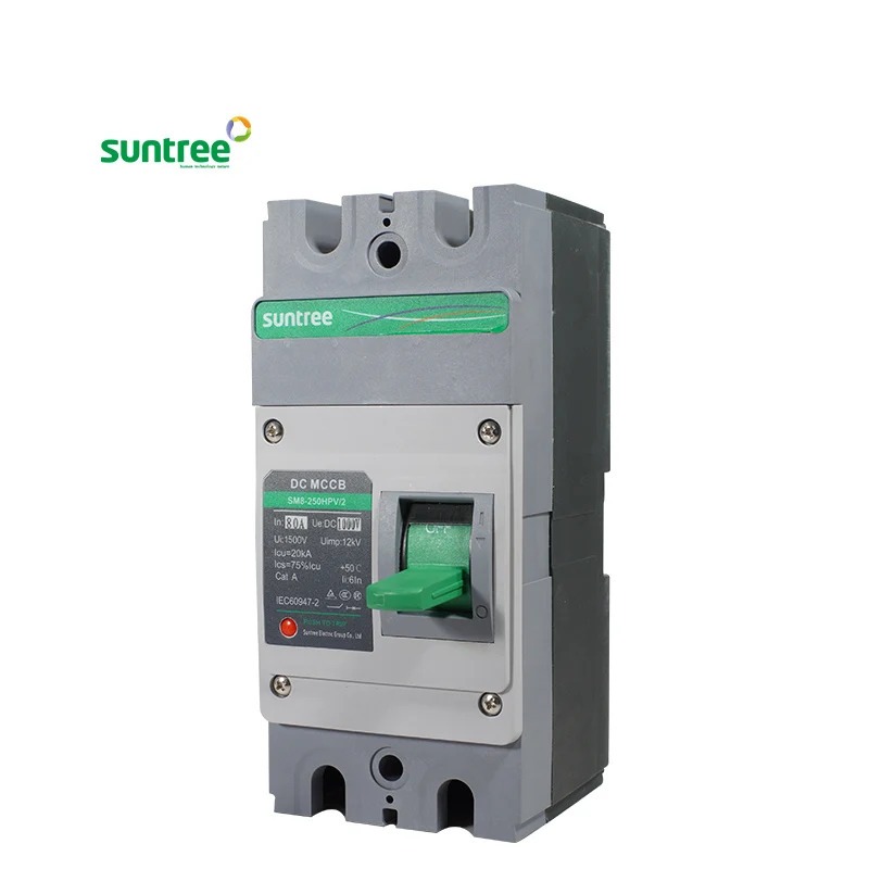 SM8-HPV 2P 1000V เบรกเกอร์ DC เบรกเกอร์โซล่าเซลล์ ไฟกระแสตรง เซอร์กิตเบรกเกอร์MCCBซันทรี SUNTREE