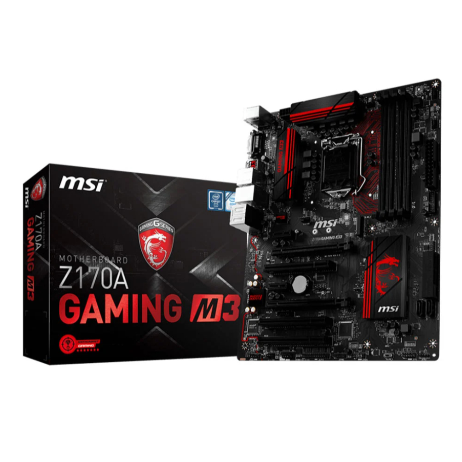 MAINBOARD (เมนบอร์ด) 1151 MSI Z170A GAMING M3 ( ใส่เจน 6 / เจน7 ) เท่านั้น