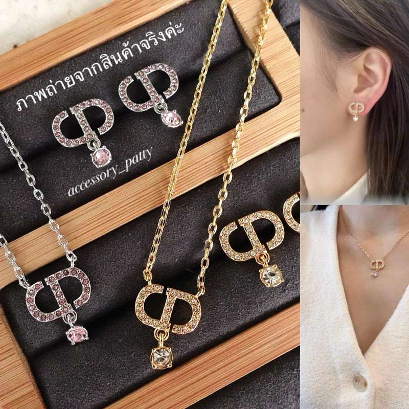 ✨ต่างหู และงานสร้อยคอ collectionคุณหนูๆเลยค่ะ มี2สีค่ะ งานเป๊ะสุดค่ะ✨