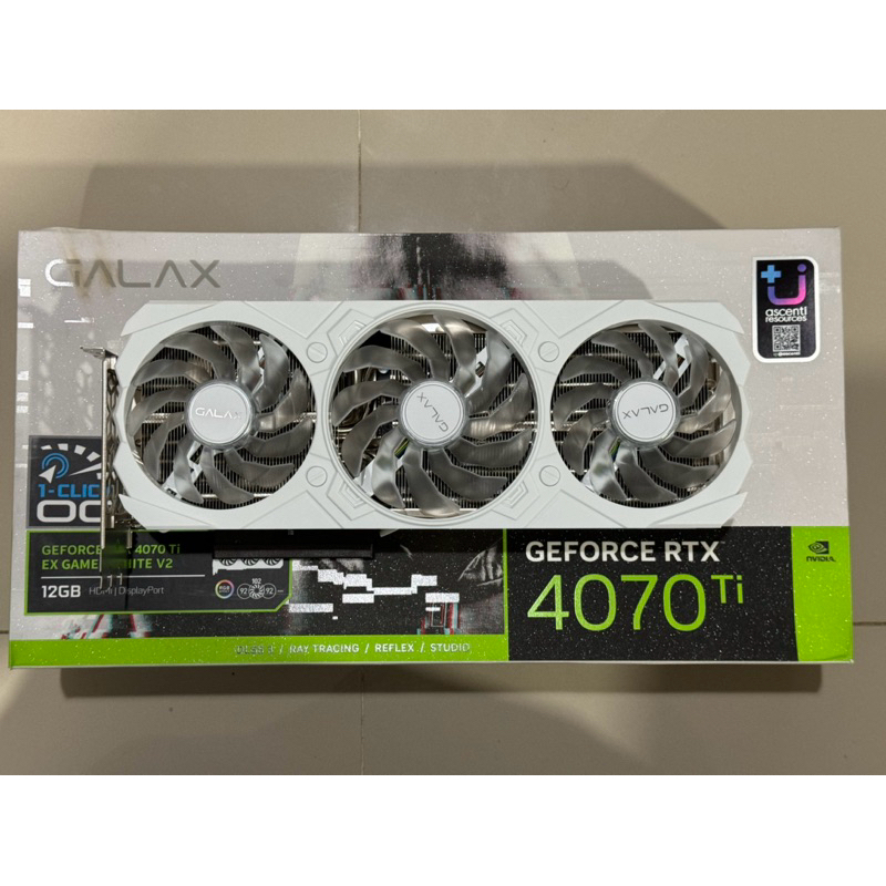 RTX4070Ti มือสอง 12GB GALAX EX GAMER WHITE OC ประกันศูนย์ไทย