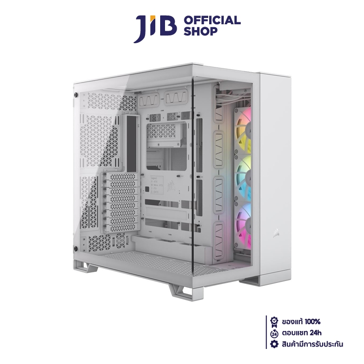 CASE (เคส) CORSAIR ICUE LINK 6500X RGB (WHITE) (E-ATX)