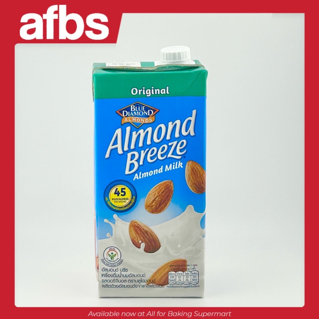 Blue Diamond Almond Breeze Original Almond Milk 946ml. อัลมอนด์บรีซเครื่องดื่มน้ำนมอัลมอนด์ #1115387