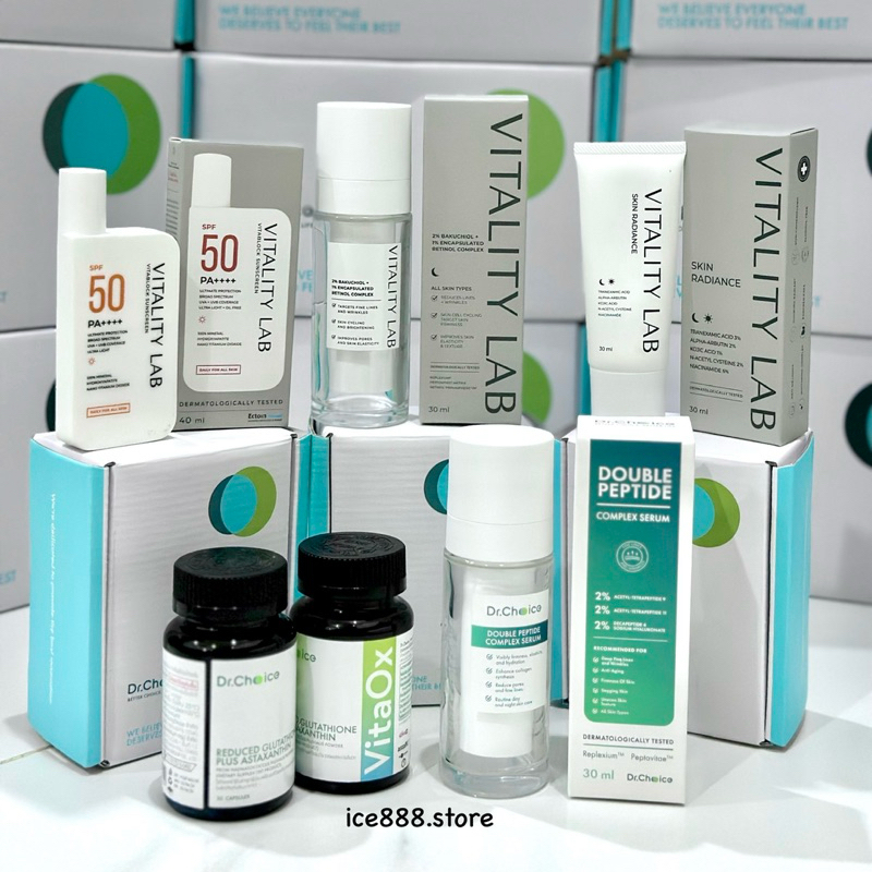 [ส่วนลดVDO] รวมผลิตภัณฑ์ Dr.Choice x Vitality Lab สินค้าแท้จาก Official store
