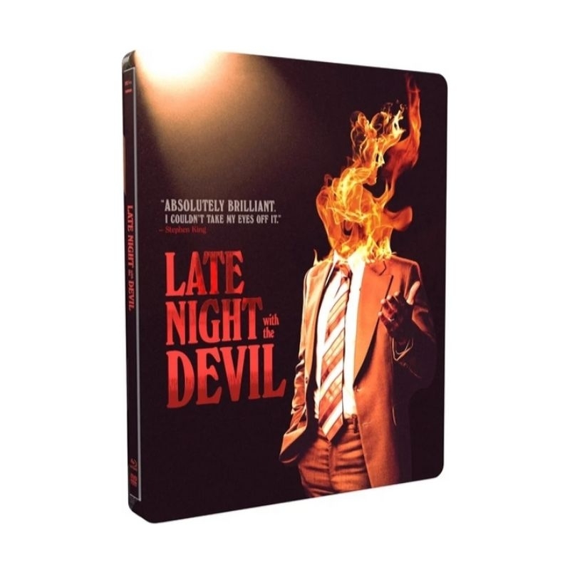 Preorder Bluray Late Night With the Devil - Limited Edition Steelbook (แผ่นนำเข้า usa) (แผ่นแท้100%)