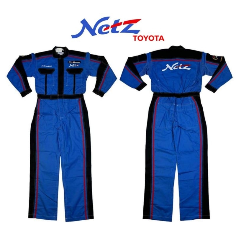 ชุด​หมี​ ชุด​ช่าง​ ชุด​ยูนิฟอร์ม​ ชุดทำงาน​ Netz​ Toyota​ ใหม่มาก​ หายาก​ งานป้าย