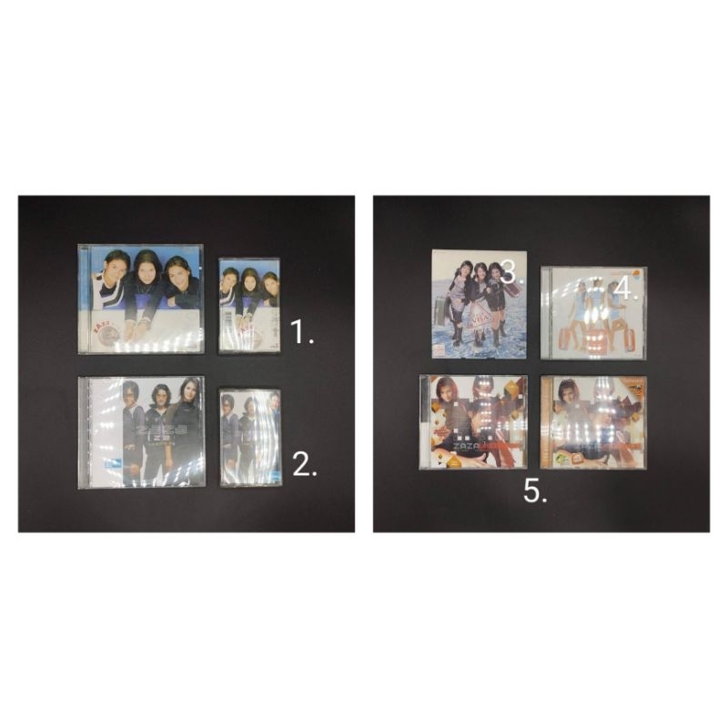 2nd! CD, CASSETTE Zaza ซาซ่า หลายอัลบั้ม มือสอง ของสะสม สภาพดีมาก **ขายแยก**