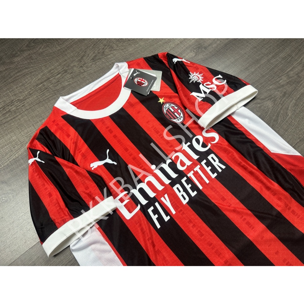 [Player] - เสื้อฟุตบอล AC Milan Home เอซี มิลาน เหย้า 2024/25