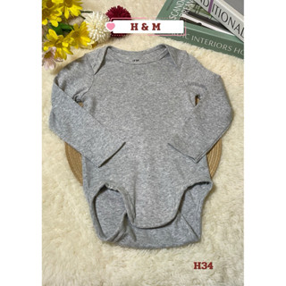 ชุดบอดี้สูทแขนยาวH&M ชุดบอดี้สูทเด็กH&M ชุดเด็กแรกเกิด H&M ม…