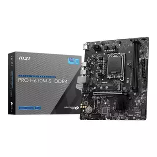 MAINBOARD (เมนบอร์ด) MSI PRO H610M-S DDR4 - INTEL SOCKET 1700 DDR4 MICRO-ATX