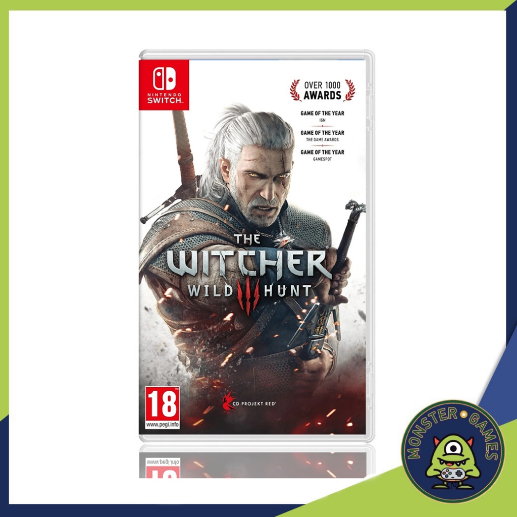 The Witcher 3 Wild Hunt Complete Edition Nintendo Switch Game แผ่นแท้มือ1!!!!! (The Witcher III Swith)(The Witcher 3)