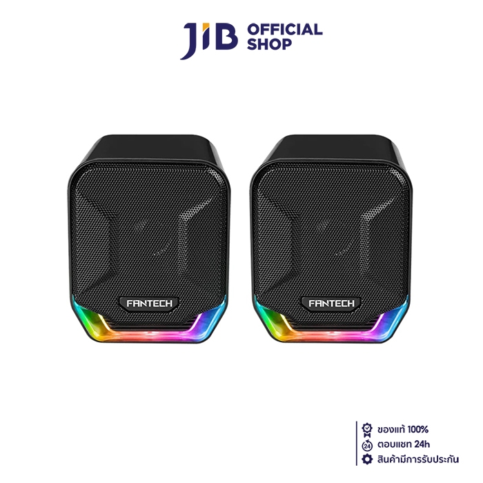 SPEAKER (ลำโพง) FANTECH SONAR GS202 MOBILE GAMING & MUSIC SPEAKER (BLACK)