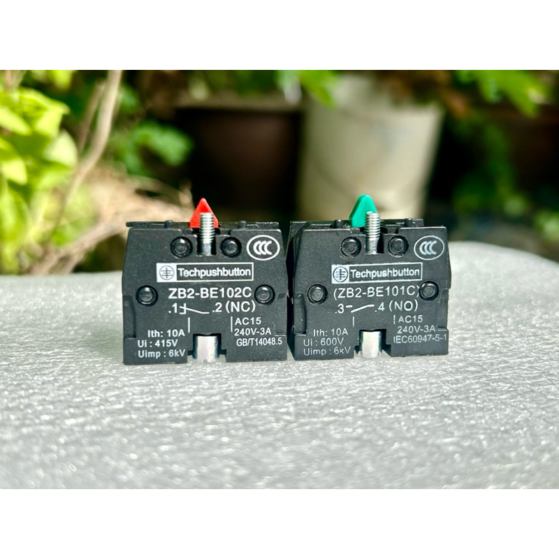 Contact push button N.O. N.C. ZB2-BE102C ZB2101C Techpushbutton