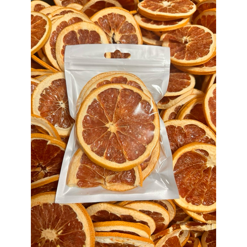 ส้มโอสไลด์อบแห้ง ผลไม้ดับกลิ่นกรง/ผลไม้ลับฟันสำหรับสัตว์ฟันแทะ