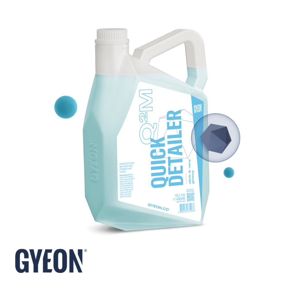 GYEON Q²M QUICK DETAILER 4000 ML. น้ำยาเคลือบสี เช็ดเก็บฝุ่น เก็บคราบแว็กซ์ และคราบต่างๆ