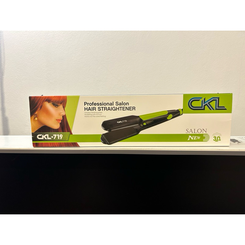 เครื่องหนีบผมCKL-719 หนีบผมCKL719 เครื่องรีดผมตรง อุปกรณ์จัดแต่งทรงผม ปรับอุณหภูมิได้