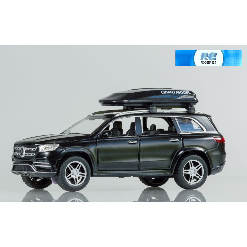 โมเดลรถเอสยูวีอเนกประสงค์ รถยนต์เมอร์เซเดส-เบนซ์ CHIMEI 1:32 Mercedes-Benz GLS580 CM303 Roofbox SUV 