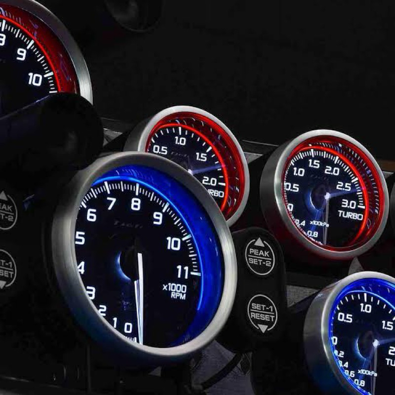 เกจวัด Gauge Defi Racer N2 ของแท้ Made in japan Boost Turbo Volt Water Temp Press Volt RPM วัดรอบ Oil Fuel Tatcho Ext