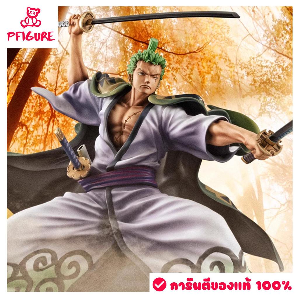 [ลิขสิทธิ์แท้] โมเดลวันพีช P.O.P ONE PIECE "WA” Roronoa Zoro