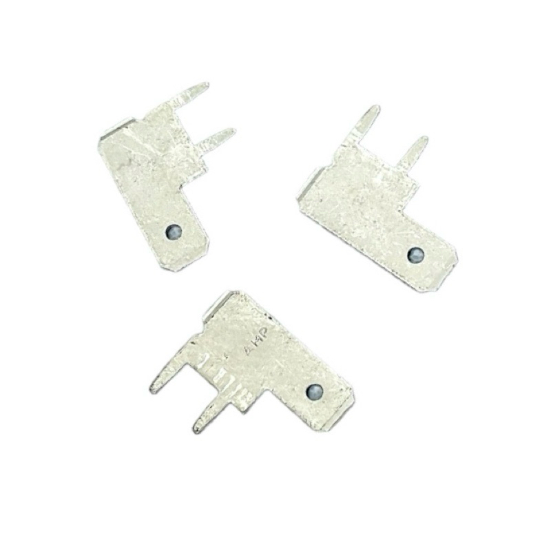 ขั้วต่อแบบตรงตัวผู้ขนาดเล็กแบบมีฉนวน 250V/7A (10Pcs) หน้าสัมผัสทองเหลืองชุบเงิน เต้ารับซีรีส์ 680 20