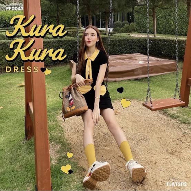 KURA KURA Dress 👗 FLAT2112