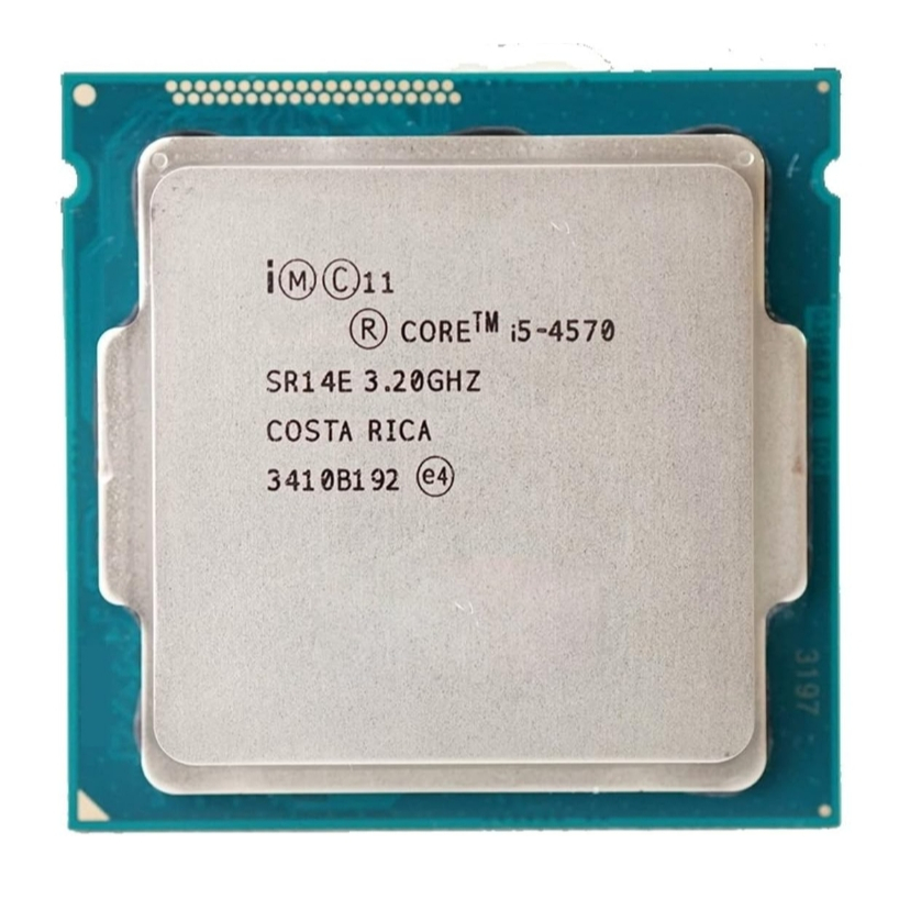 CPU มือสอง Gen 4  Intel Core i5-4570 3.20 GHz 4 Cores 4 Threads  รองรับ Socket 1150