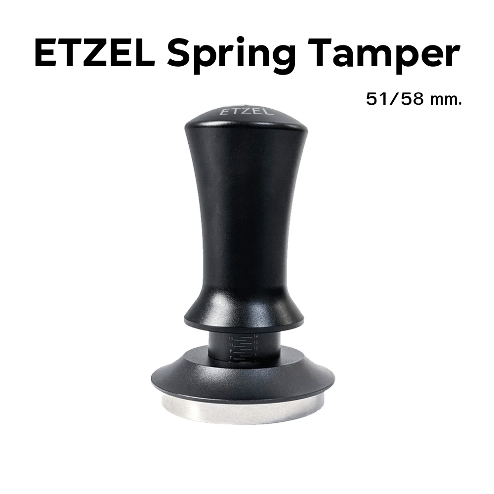 พร้อมส่ง!! ETZEL Tamper Spring เเทมเปอร์แบบสปริง แทมเปอร์อัตโนมัติ ที่กดกาแฟ ขนาด 51/58มิล