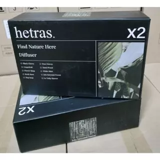 (🌼แท้ / พร้อมส่ง 🌼) Hetras Premium Diffuser ก้านไม้หอมแบมแบม (แพ็คคู่ 2 ขวด)