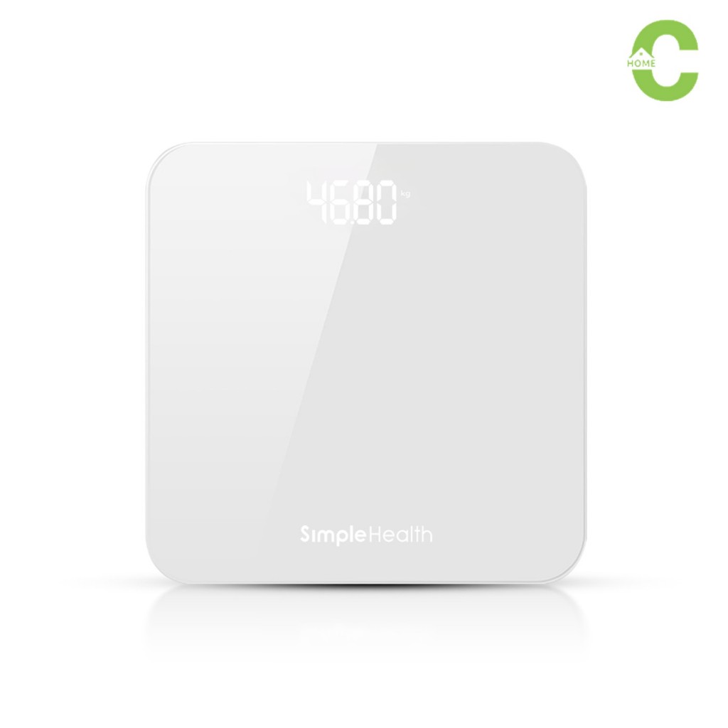 HOMEC เครื่องชั่งน้ำหนักดิจิตอล ที่ชั่งน้ำหนัก Weight Scale หน้าจอ led ฟรีสายวัดเอว ประกัน 1 ปี