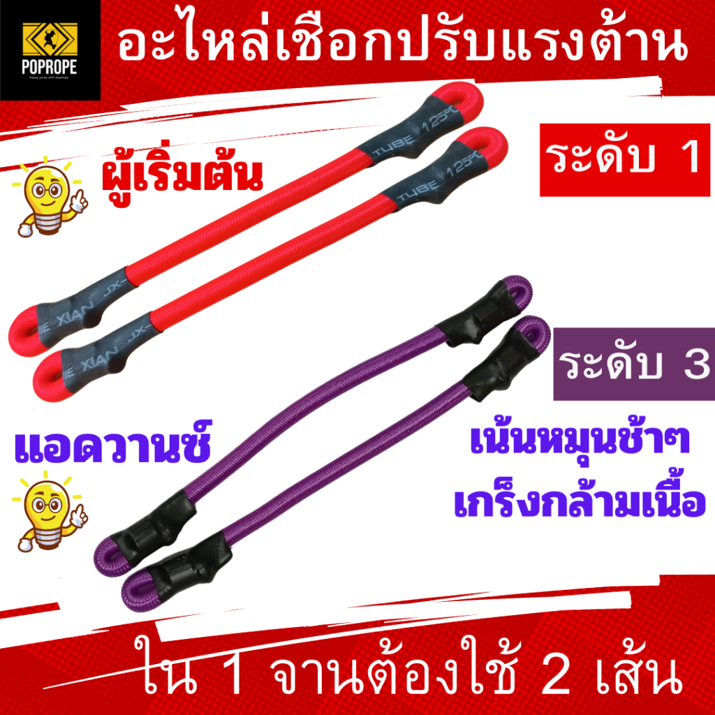 อะไหล่ สายแรงต้านจานหมุน 1 ชุด มี 2เส้น สำหรับจานหมุนรุ่นเก่า  นำไปเปลี่ยนได้เอง