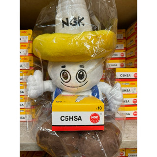 หัวเทียน NGK C5HSA เกลียวสั้น ยกกล่อง(บรรจุ10หัว)แท้ 100% สำ…