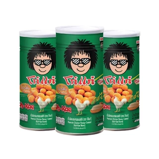 kohkae โก๋แก่ถั่วลิสงเคลือบรสชาติไก่ กระป๋องใหญ่ขนาด 200g (1กระป๋อง)