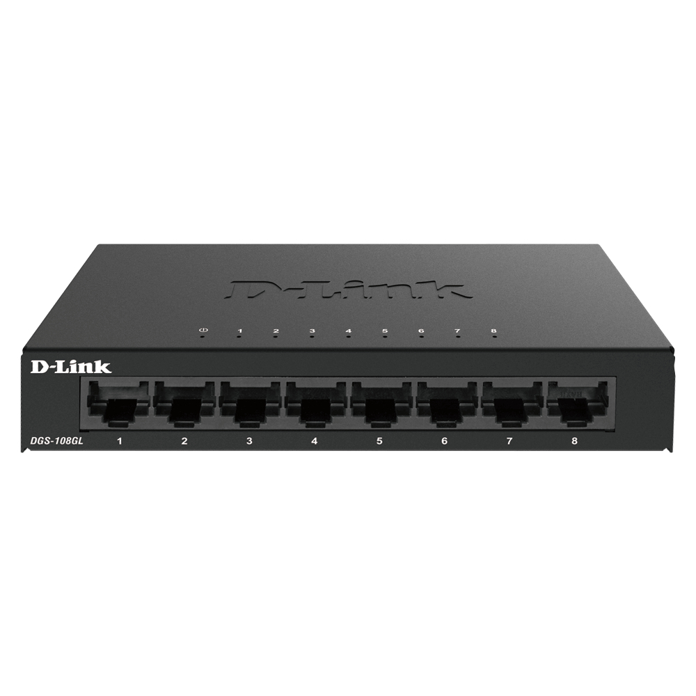 DLINK , SWITCH UNMANAGED (DGS-108GL)